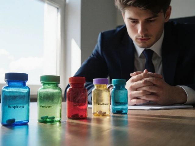 Buspirone vs. Other Anxiety Medicines: A Straight‑Forward Comparison