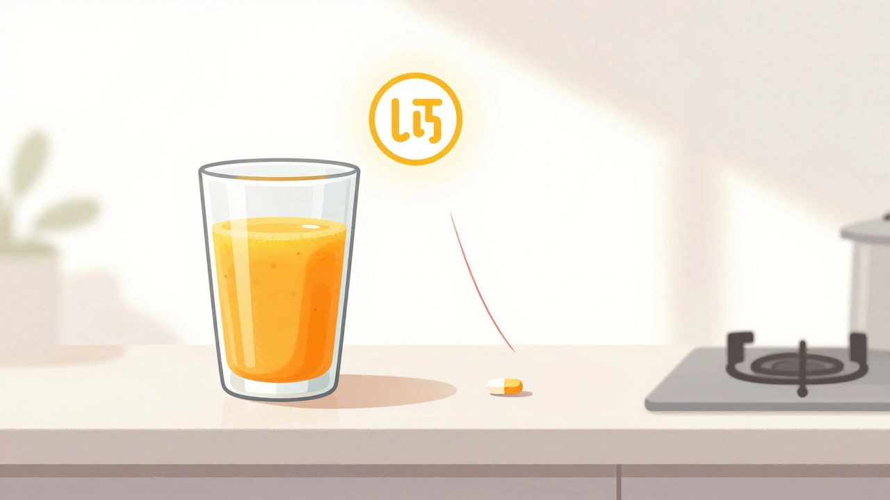 Calcium-Fortified Juices and Medications: What You Need to Know About Binding and Absorption Issues