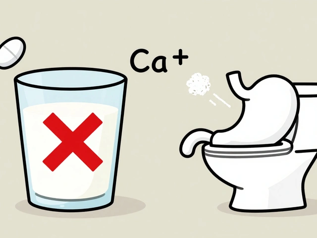 Dairy Products and Antibiotic Absorption: Timing Matters