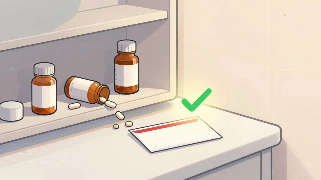 Prepaid Drug Mail-Back Envelopes for Medication Disposal: A Simple, Safe Way to Get Rid of Unused Pills