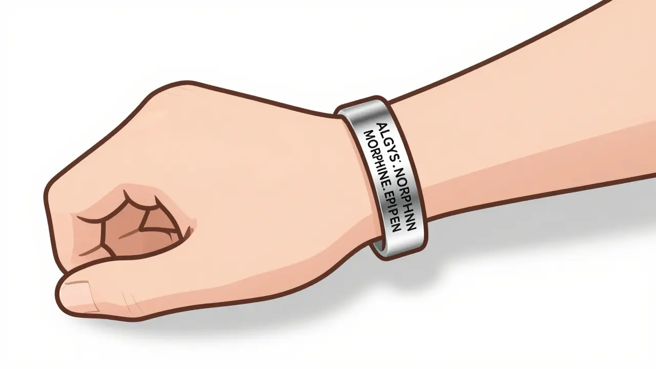 How to Wear a Medical Alert Bracelet for Severe Drug Allergies