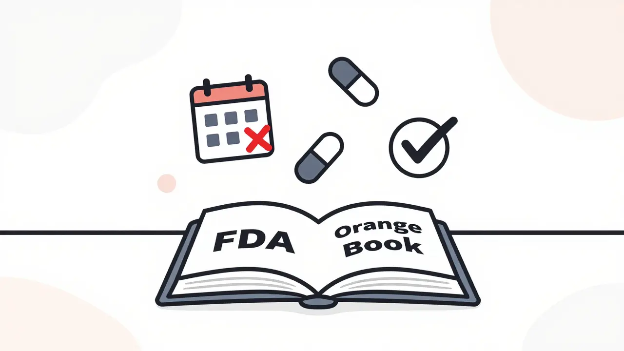 FDA Orange Book: Where to Find Patent Expiration Dates for Generic Drugs