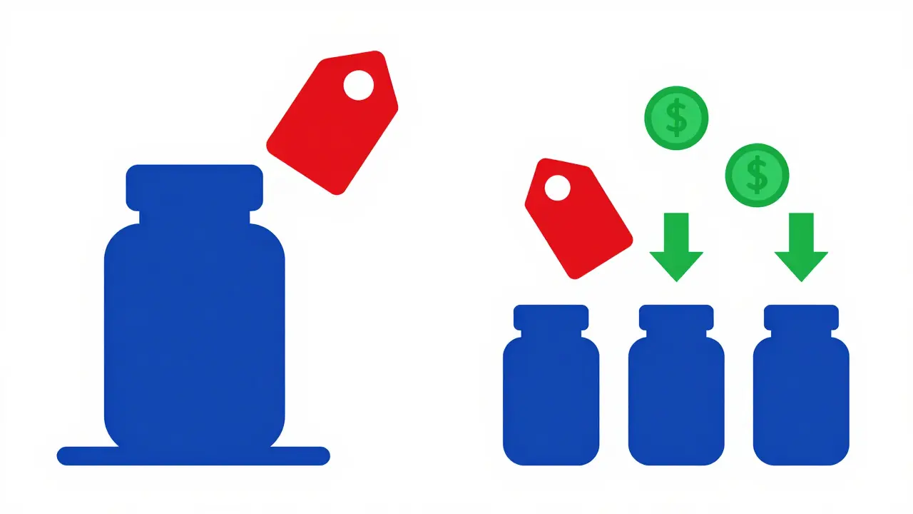 First Generic Entry: Why Prices Drop at Launch