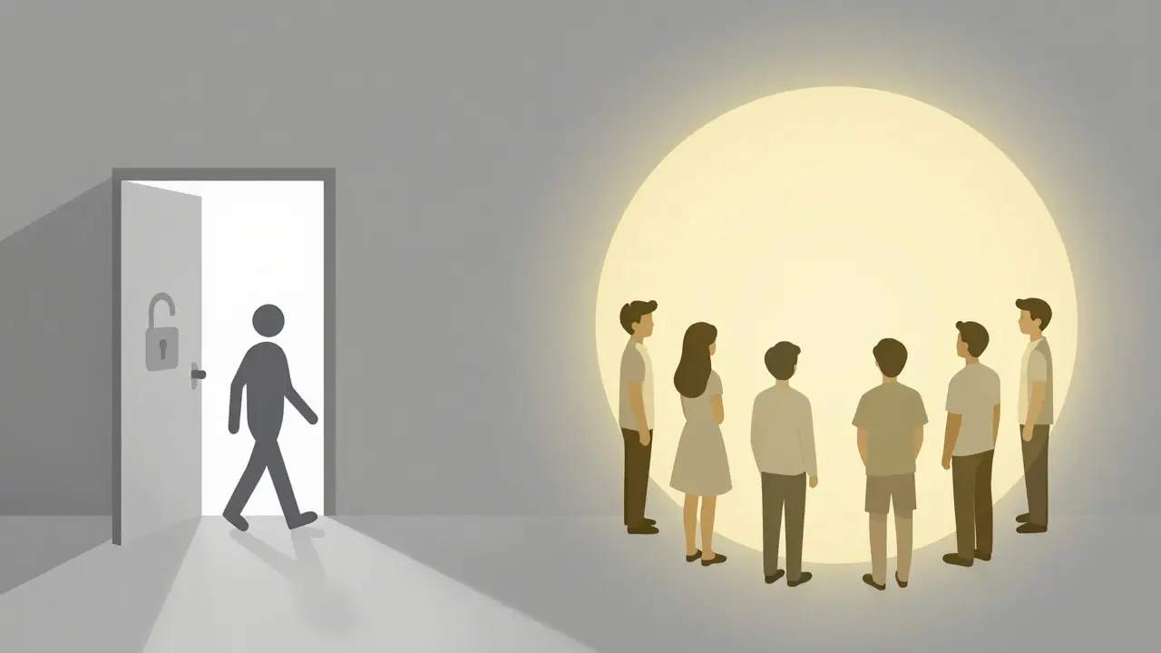 Illustration comparing mandatory and voluntary patient registry participation paths